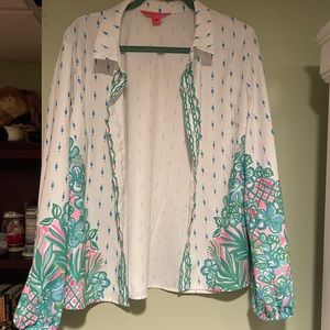 LILLY PULITZER BUTTON DOWN